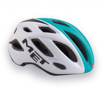 MET M3HM108M0VE1 - Casco, M, Verde - Blanco, Unisex