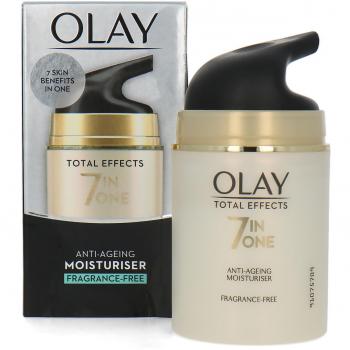 OLAY TOTAL EFFECTS 7 EN 1 CREMA DE DIA ANTI EDAD LIBRE DE FRAGANCIA 50 ml