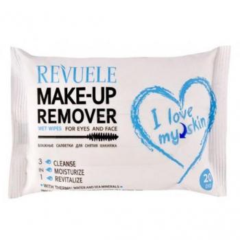 Revuele I Love My Skin Toallitas Desmaquillantes para Ojos y Rostro