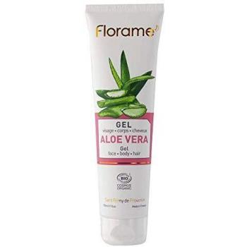 Florame Organic Aloe Vera Gel 150 ml - Hydrating & Soothing Skin and Hair Care