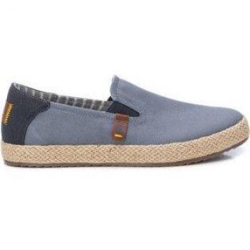 Alpargatas de hombre Refresh 171723 azul con acabado desgastado