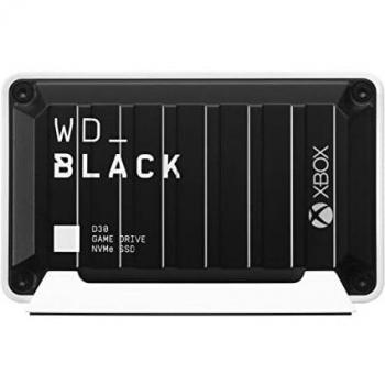 Western Digital WD_BLACK D30 500GB External SSD Game Drive for Xbox, USB 3.2 Gen 2, up to 900MB/s transfer speeds, includes 1-Month Xbox Game Pass Ultimate, compatible with Xbox Series X|