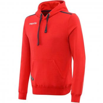 Macron Grunge Red Hoodie
