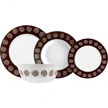 Luminarc Vajilla Redonda 19 Piezas Modelo Sirocco
