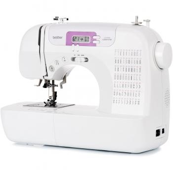 Brother CX70PE (Patchwork Edition) - Máquina de Coser electrónica con 70 Puntadas de Costura (útiles, elásticas, Decorativas), Costura Automática, Display multifunción