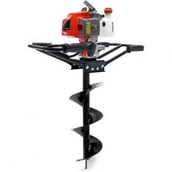Taladro de Tierra para 2 Operarios, 3 CV, 63,3 ccm con Barrena Ø300mm - Ahoyador Plantador Forestal
