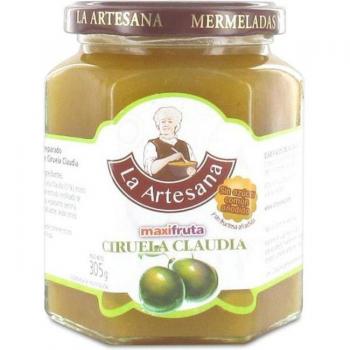 Mermelada de Ciruela Claudia Sin Azúcar La Artesana 305g
