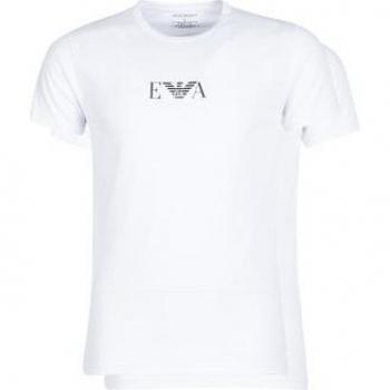 EMPORIO ARMANI Men's Knit Brief B T-Shirt, White-Blanc