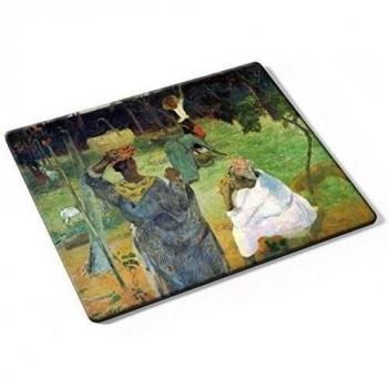 Gauguin - Mango Fruit, Designer Almohadilla del Ratón Mouse Mouse Pad con Diseño Colorido. Auténtica Alfombrilla de 250 x 190 mm. Tamaño Ideal de Media para el Uso Diario.