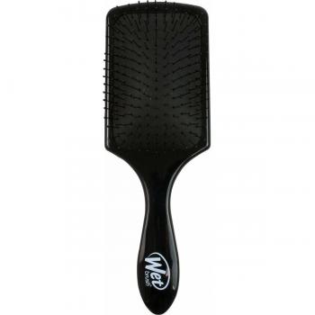 Black Rectangular Wet Detangler Paddle Brush