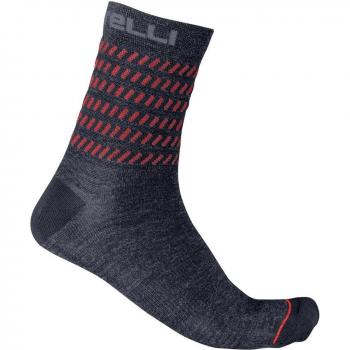 Calcetines Castelli Go 15 Azul Talla L/XL