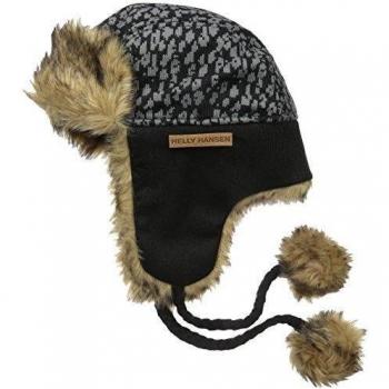 Helly Hansen W Bearfur 2 - Gorro para mujer, color negro, talla STD