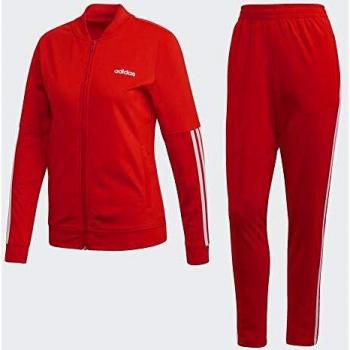 adidas WTS BACK2BAS 3S Chándal, Mujer, rojact/Blanco, XS