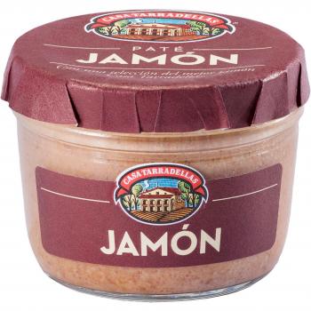 Paté jamón - Casa Tarradellas - 125 g - , Pack de 6
