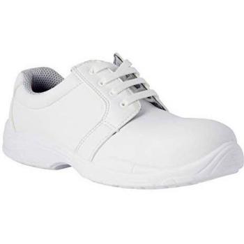 REPOSA Work Zapatos de Trabajo, Zapatos Cerrados con Cordones, con Puntera, Parte Superior de Microfibra