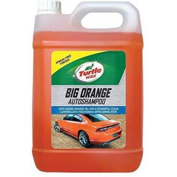 Champú para coche Turtle Wax Big Orange 5 L, acabado sin rayas