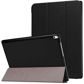 Funda Tri-Fold Negra para Lenovo Tab 4 10 Plus