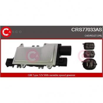 Resistencia en serie para electromotor de ventilador CASCO CRS77033AS para OPEL y CHEVROLET