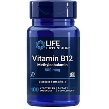 500mcg Vitamin B12 100 Lozenges