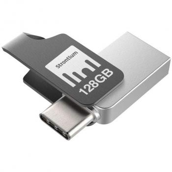 estroncio sr128gsl otgcy 128 GB Nitro Plus USB de c y USB 3.0 memoria stick muy rápido con 150 Mbps