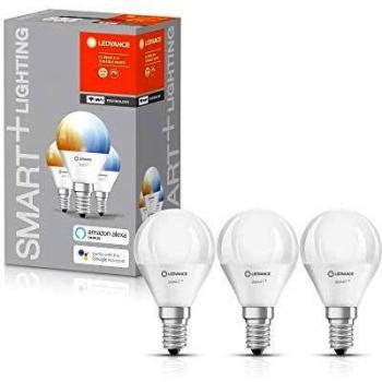 Paquete de 3 Bombillas LED E14 SMART+ WiFi 5W 470lm, Tunable White (2700-6500K)
