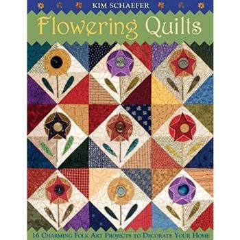 Kim Schaefer's Floral Patchwork Quilts