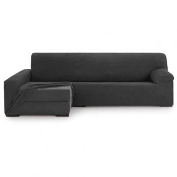 Funda para chaise longue de brazo largo izquierdo Eysa Thor Gris oscuro 170 x 110 x 310 cm