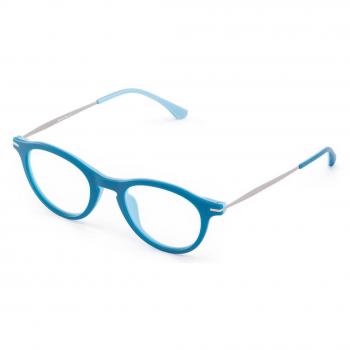 Rojasele 02T F Armazones para Hombre Azules con lentes recetados de 48 mm