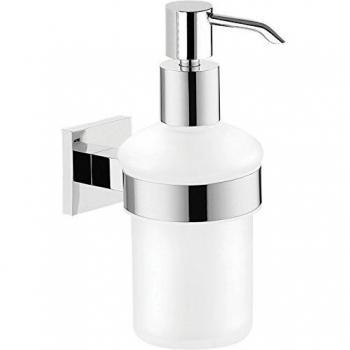 Gedy 28811300100 Dosificador de Pared, Cromo, 11x6.8x15.5 cm