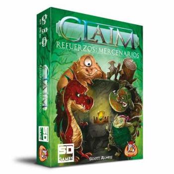 Claim Refuerzos: Mercenarios - Expansión para Juego de Mesa, Edad Recomendada PEGI 10
