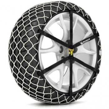 Cadenas para nieve MICHELIN Easy Grip e-Limited, Cadena compuesta, Tension Automático, Montage Fácil y ultra-rápido: 2 min (Ref: 008335)