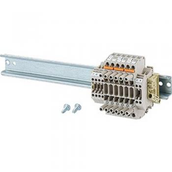 Hensel Mi EM 02 Support Rail - Disconnect Terminal Block 24A, 1-Pole, 284 mm