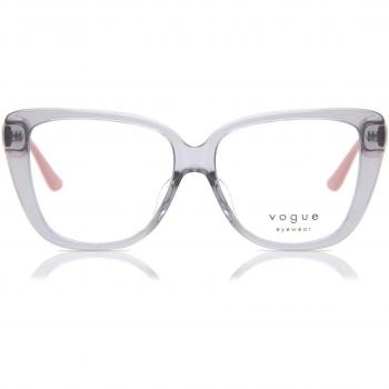 Vogue Eyewear VO5413F Asian Fit 2820 Armazones para Mujer Cristal, Lentes Recetados Transparentes, Gafas Recetadas para Mujer