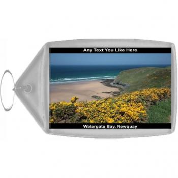 Inglaterra UK Watergate Bay, Newquay, Inglaterra recuerdo Llavero