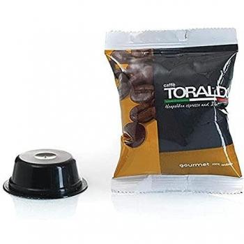 Toraldo Cápsulas compatibles a Modo Mio Gourmet 100% arábiga, 50 Unidades