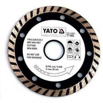 Yato YT-6025 - Disco de diamante Turbo 230 mm Yato