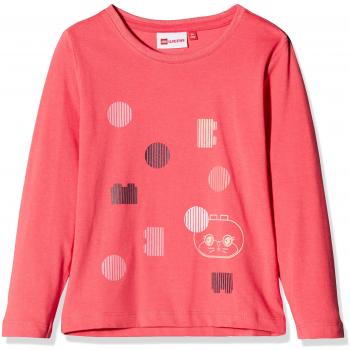 LEGO Wear Duplo Girl THEA 702, Camiseta de Manga Larga Bebé-para Niñas, Rosa