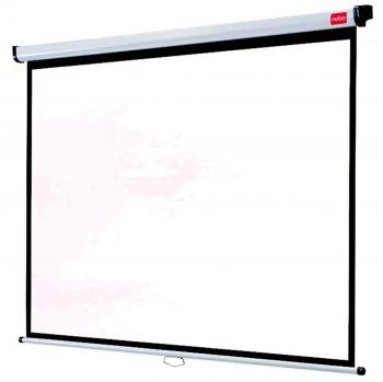 Nobo 1902392 - Pantalla de proyección formato 4:3 mural 1750 X 1325 mm mate, gris