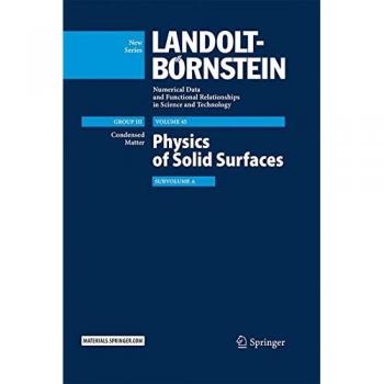 Physics of Solid Surfaces: Subvolume A