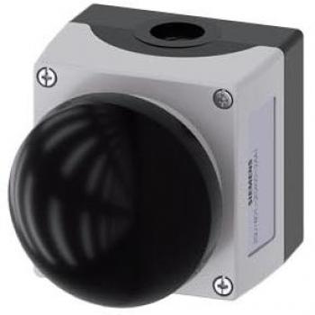 SIRIUS ACT Coarse-Handed Pushbutton, Black (3SU1801-2GA00-2AA1)