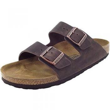 Birkenstock Arizona Oiled Leather Sandals Unisex Habana