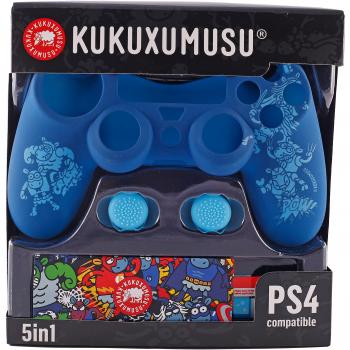 Indeca- Pack de 5 componentes para playstation 4 - PS4