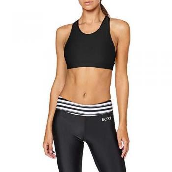Roxy Lets Dance-Sujetador Deportivo para Mujer, True Black, S