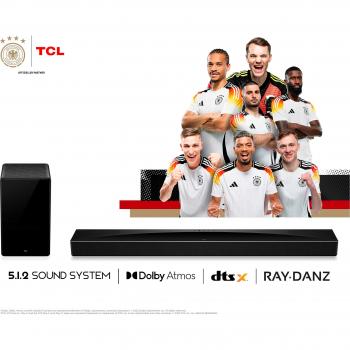 TCL Q75H 5.1.2 Dolby Atmos Soundbar with Wireless Subwoofer - 780W Power