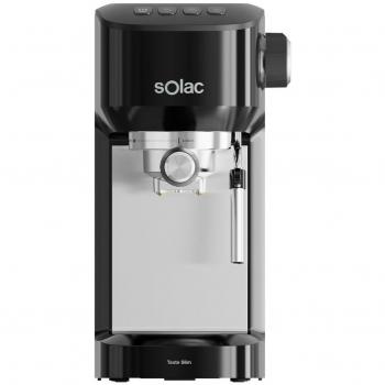 Cafetera Eléctrica Expreso Solac CE4511 1,4 L 20 Bares con Bandeja Calienta Tazas Inoxidable Negra