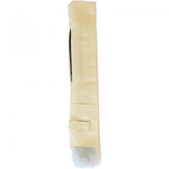 String Sling Guitar Strap with Locks and Picks, Olympic White/Cream