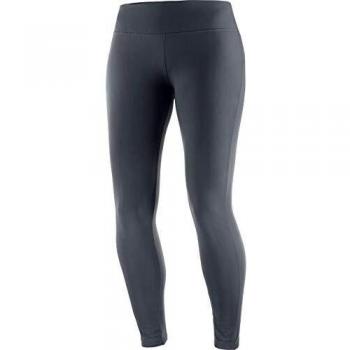 SALOMON Comet Warm Tight W Mallas para Running, Mezcla de sintéticos, Mujer, Gris