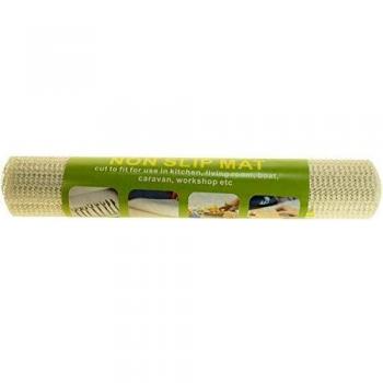Tapis Antidérapant Blanco de PVC, Découpable, Uso Múltiple - 150 x 30 cm