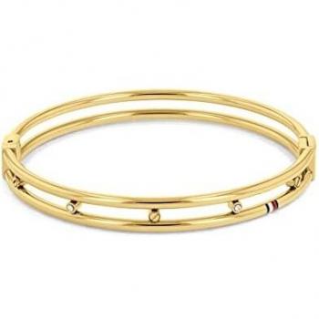 Pulsera Tommy Hilfiger de acero inoxidable dorado