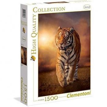 Clementoni- Puzzle 1500 Piezas Tigre